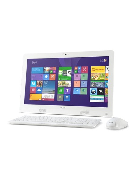 Acer Aspire ZC-606 Intel® Celeron® 49,5 cm (19.5") 1600 x 900 Pixel 4 GB DDR3-SDRAM 500 GB HDD PC All-in-one Windows 8.1 Bianco