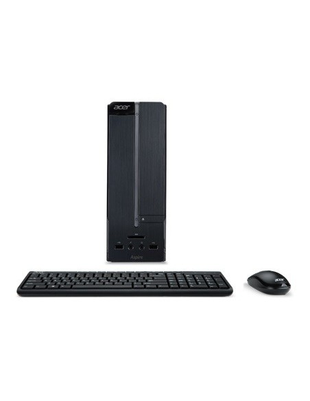 Acer Aspire AXC-603 DDR3-SDRAM J1900 Mini Tower Intel® Celeron® 4 GB 500 GB HDD Windows 8.1 PC Nero