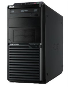 Acer Veriton M 2611G DDR3-SDRAM i5-3330 Micro Tower Intel® Core™ i5 4 GB 500 GB HDD Windows 7 Professional PC Nero