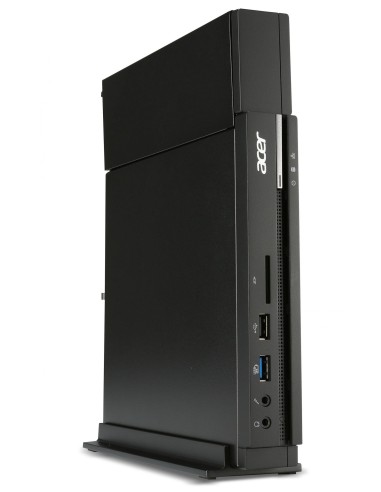 Acer Veriton N 2120G DDR3-SDRAM E1-2650 USFF AMD E 4 GB 500 GB HDD Windows 8 Mini PC Nero