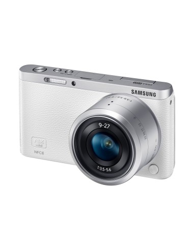 Samsung NX Mini + 9-27 mm MILC 20,5 MP BSI CMOS 5472 x 3648 Pixel Bianco
