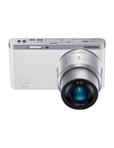 Samsung NX Mini + 9-27 mm MILC 20,5 MP BSI CMOS 5472 x 3648 Pixel Bianco