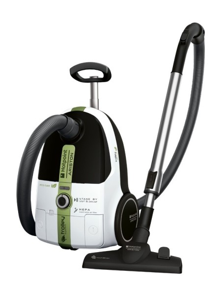 Hotpoint SL B07 BEW aspirapolvere a traino 3,5 L A cilindro Secco 700 W Sacchetto per la polvere