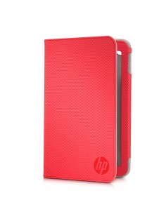 HP E3F48AA mobile device cases Custodia a libro Rosso