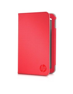 HP E3F48AA mobile device cases Custodia a libro Rosso 2