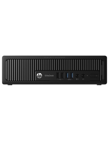 HP EliteDesk 800 G1 DDR3-SDRAM i3-4130 USFF Intel® Core™ i3 4 GB 500 GB HDD Windows 7 Professional PC Nero
