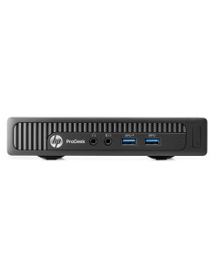 HP ProDesk 600 G1 Mini DDR3-SDRAM G3220T Desktop Intel® Pentium® G 4 GB 500 GB HDD Windows 7 Professional Mini PC Nero