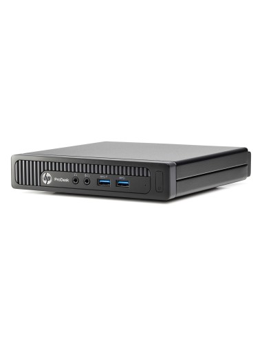HP ProDesk 600 G1 Mini DDR3-SDRAM G3220T Desktop Intel® Pentium® G 4 GB 500 GB HDD Windows 7 Professional Mini PC Nero