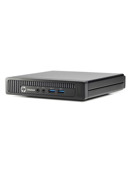 HP EliteDesk 800 G1 DDR3-SDRAM i3-4130T Intel® Core™ i3 4 GB 500 GB HDD Windows 7 Professional Mini PC Nero