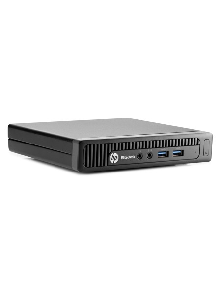 HP EliteDesk 800 G1 DDR3-SDRAM i3-4130T Intel® Core™ i3 4 GB 500 GB HDD Windows 7 Professional Mini PC Nero