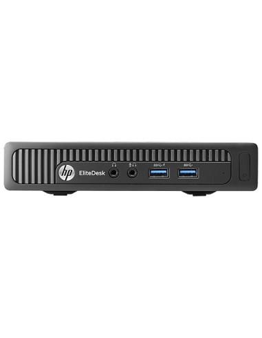 HP EliteDesk 800 G1 DDR3-SDRAM i3-4130T Intel® Core™ i3 4 GB 500 GB HDD Windows 7 Professional Mini PC Nero