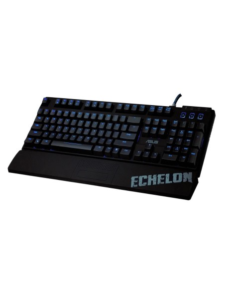 ASUS Echelon tastiera USB + PS 2 QWERTY Inglese US Nero