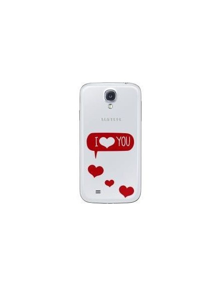 Samsung EF-FI950BWILOVE custodia per cellulare Custodia flip a libro Rosso, Bianco
