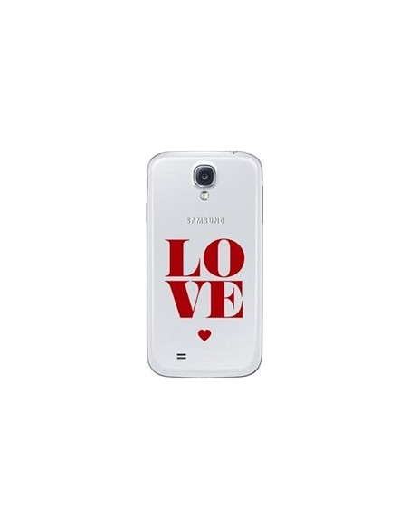 Samsung EF-FI950BWLOVE custodia per cellulare Custodia flip a libro Rosso, Bianco