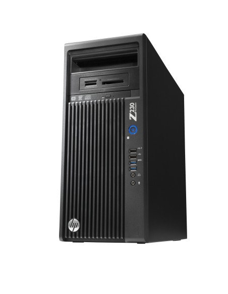 HP Z230 DDR3-SDRAM i7-4790 Tower Intel® Core™ i7 8 GB 1000 GB HDD Windows 7 Professional Stazione di lavoro Nero