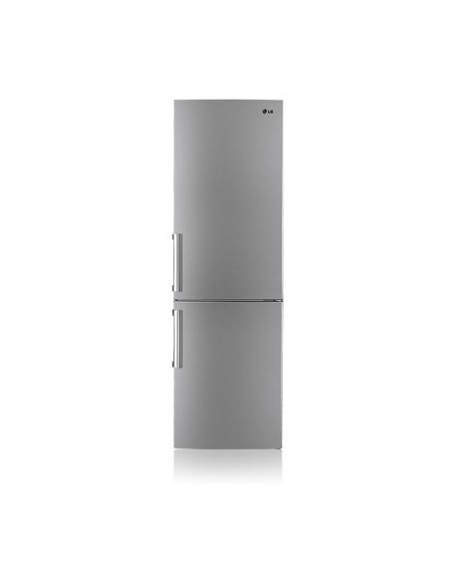 LG GB5237PVGW frigorifero con congelatore Libera installazione 335 L Grigio, Platino