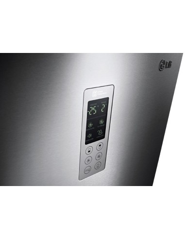 LG GBB539PVQWB frigorifero con congelatore Libera installazione 317 L Platino, Argento