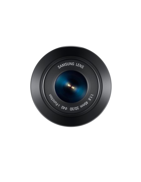Samsung 45mm F1.8 [T6] 2D   3D MILC Bianco