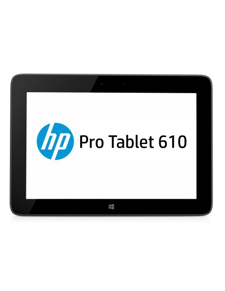 HP Pro Tablet 610 G1 64 GB 25,6 cm (10.1") Intel Atom® 4 GB Wi-Fi 4 (802.11n) Windows 8.1 Pro Grafite