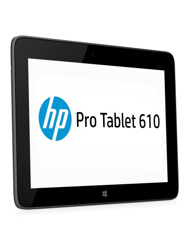 HP Pro Tablet 610 G1 64 GB 25,6 cm (10.1") Intel Atom® 4 GB Wi-Fi 4 (802.11n) Windows 8.1 Pro Grafite
