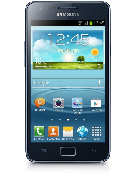Samsung Galaxy S II Plus GT-I9105 10,9 cm (4.3") SIM singola Android 4.1 3G 1650 mAh Blu, Grigio