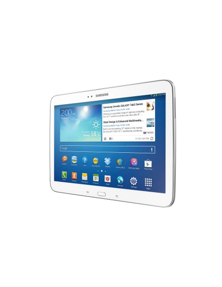 Samsung Galaxy Tab 3 10.1 3G 16 GB 25,6 cm (10.1") Intel Atom® 1 GB Wi-Fi 4 (802.11n) Android Bianco