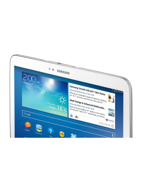 Samsung Galaxy Tab 3 10.1 3G 16 GB 25,6 cm (10.1") Intel Atom® 1 GB Wi-Fi 4 (802.11n) Android Bianco