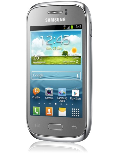 Samsung Galaxy Young GT-S6310 8,31 cm (3.27") Android 4.1 3G 0,75 GB 4 GB 1300 mAh Argento