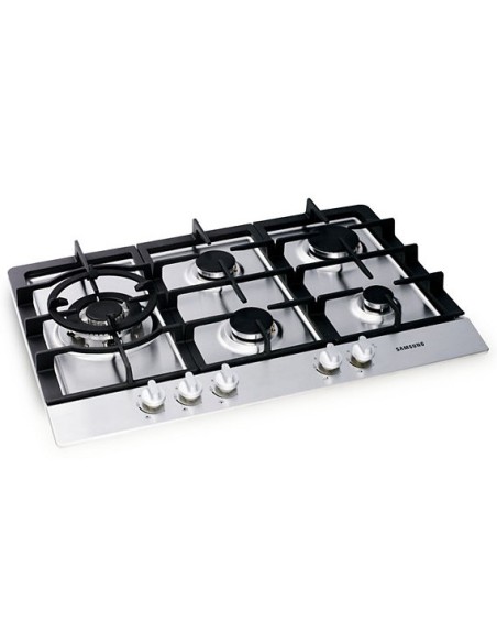 Samsung GN7A2IFXD piano cottura Acciaio inossidabile Da incasso Gas 5 Fornello(i)