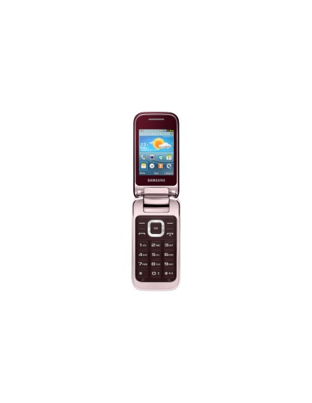 Samsung C3590 6,1 cm (2.4") 99,76 g Rosso Telefono di livello base Samsung C3590 6,1 cm (2.4") 99,76 g Rosso Telefono di livello base