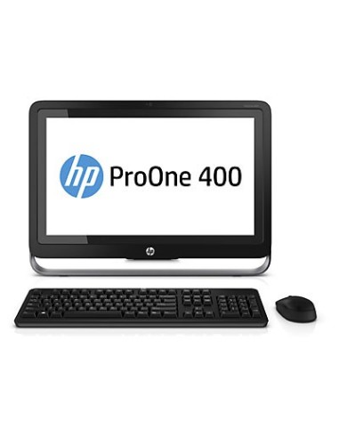 HP ProOne 400 G1 Intel® Core™ i3 54,6 cm (21.5") Touch screen 4 GB DDR3-SDRAM 500 GB HDD PC All-in-one Windows 8.1 Pro Nero