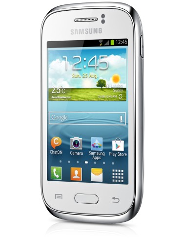 Samsung Galaxy Young GT-S6310 8,31 cm (3.27") SIM singola Android 4.1 3G 4 GB 1300 mAh Bianco
