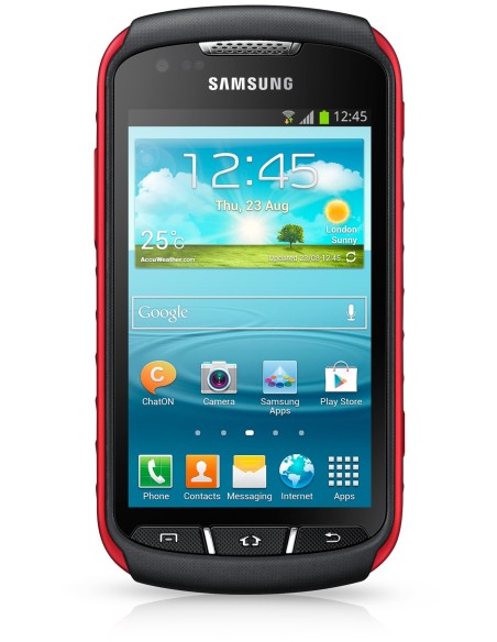 Samsung Galaxy Xcover 2 GT-S7710 10,2 cm (4") SIM singola Android 4.1 3G 4 GB 1700 mAh Nero, Rosso