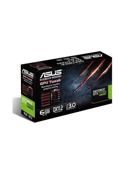 ASUS 90YV05W0-U0NA00 scheda video NVIDIA GeForce GTX TITAN 6 GB GDDR5