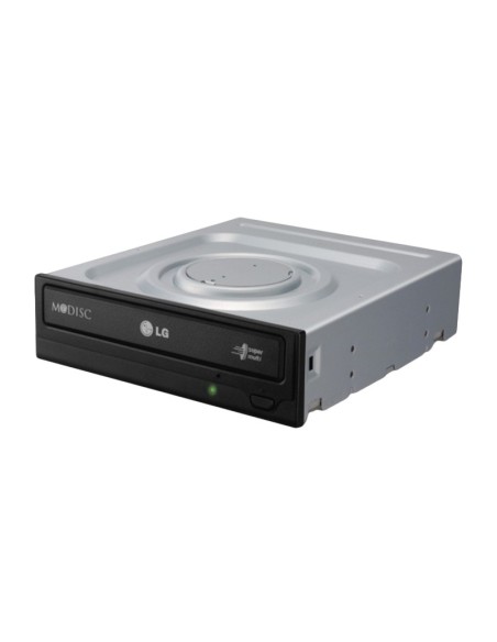 LG GH24NSB0 lettore di disco ottico Interno DVD Super Multi DL Nero, Argento