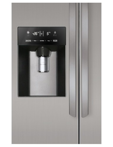 LG GSL325PVCVD frigorifero side-by-side Libera installazione 508 L Platino, Argento