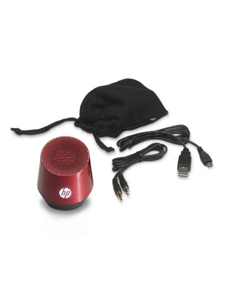 HP H5M97AA altoparlante portatile Rosso