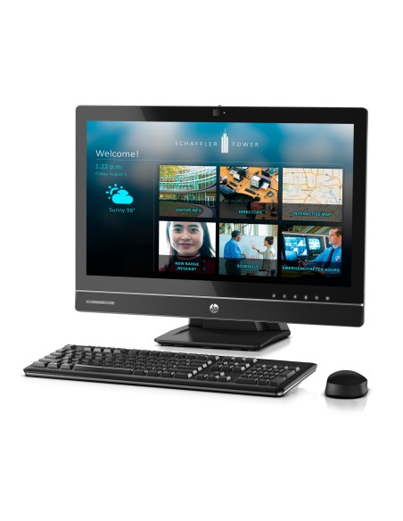 HP EliteOne 800 G1 Intel® Core™ i5 58,4 cm (23") 1920 x 1080 Pixel Touch screen 4 GB DDR3-SDRAM 500 GB HDD PC All-in-one