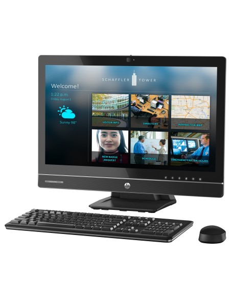 HP EliteOne 800 G1 Intel® Core™ i5 58,4 cm (23") 1920 x 1080 Pixel Touch screen 4 GB DDR3-SDRAM 500 GB HDD PC All-in-one