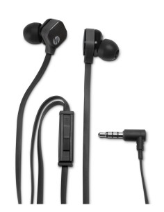 HP H2300 Auricolare Cablato In-ear Musica e Chiamate Nero