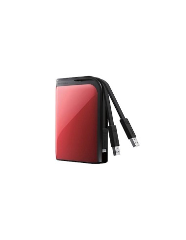 Buffalo MiniStation Extreme 500GB disco rigido esterno Rosso
