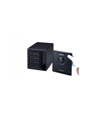 Buffalo DriveStation Quad USB 3.0 Server di archiviazione Nero