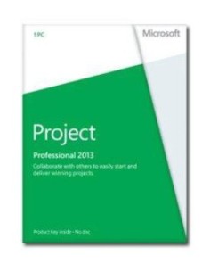 Microsoft Project 2013 Professional, x32 64, 1u, ENG 1 licenza e