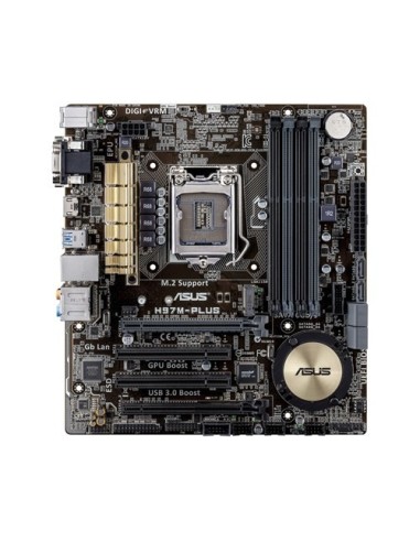 ASUS H97M-PLUS Intel® H97 LGA 1150 (Presa H3) micro ATX