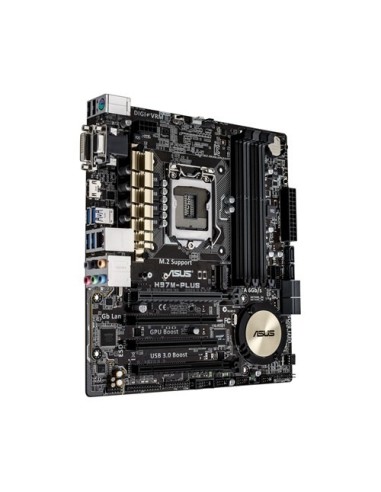 ASUS H97M-PLUS Intel® H97 LGA 1150 (Presa H3) micro ATX