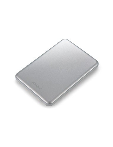 Buffalo MiniStation Slim 500GB disco rigido esterno Argento