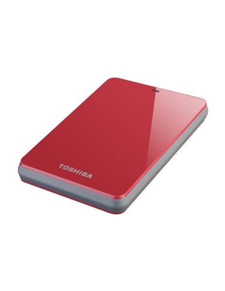 Toshiba STOR.E CANVIO 500GB disco rigido esterno Rosso