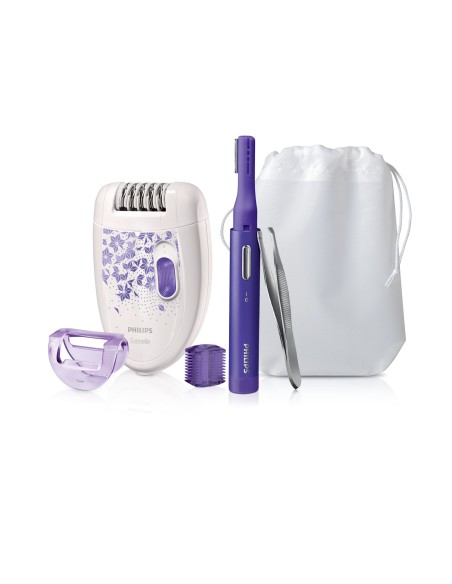 Philips Epilatore, rifinitore di precisione, pinzette HP6543 00