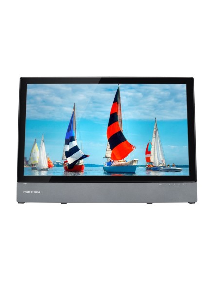 Hannspree Hanns.G HT271HPB monitor touch screen 68,6 cm (27") 1920 x 1080 Pixel Da tavolo Nero, Grigio
