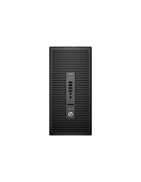 HP EliteDesk 705 G1 DDR3-SDRAM A10-6800B Micro Tower AMD A10 4 GB 500 GB HDD Windows 7 Professional PC Nero